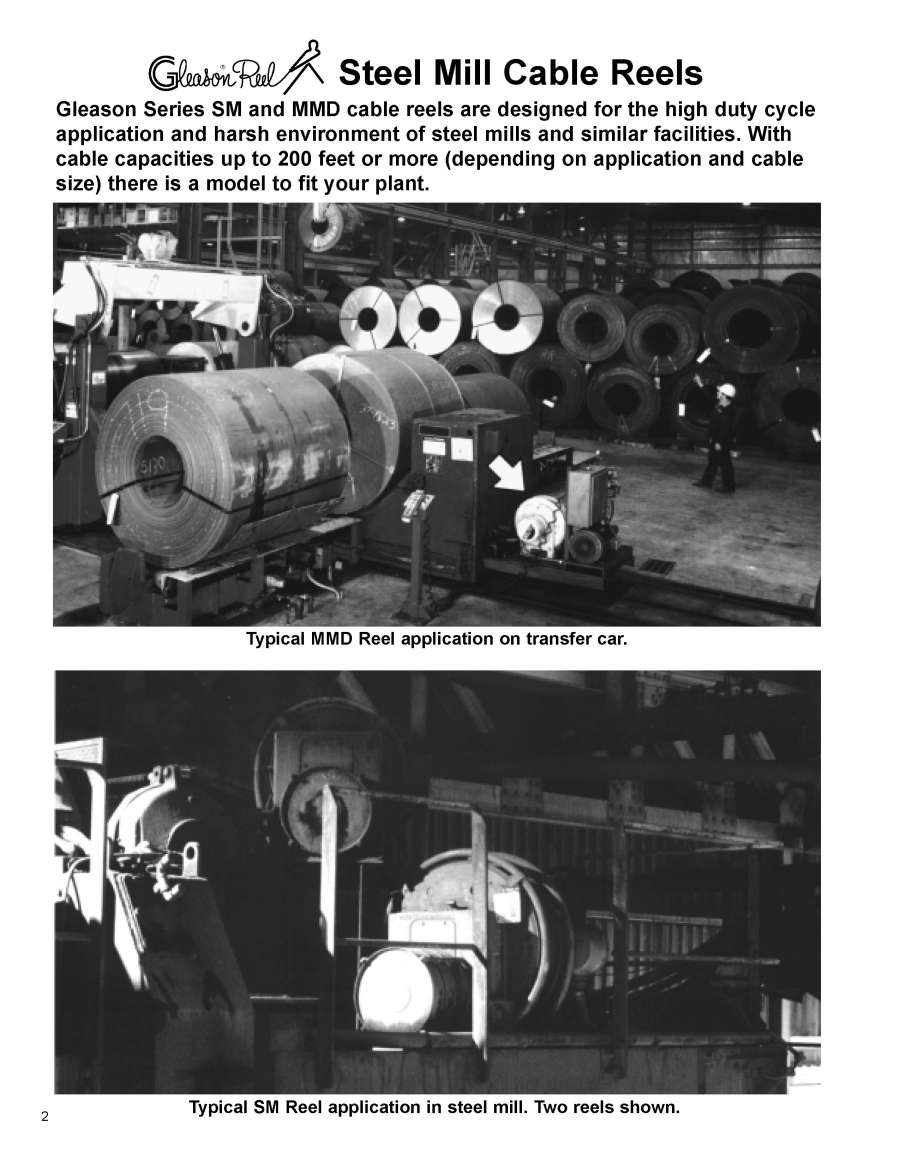 GleasonDirect.com: Cable Management: Engineered Products: Cable Reels